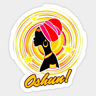 Oshun Espiral Sticker